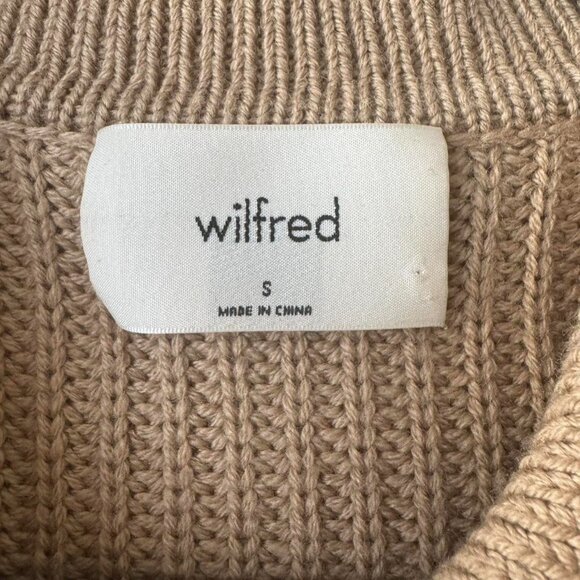 Aritzia Women's Tan and Brown Jumper - Picture 3 of 4
